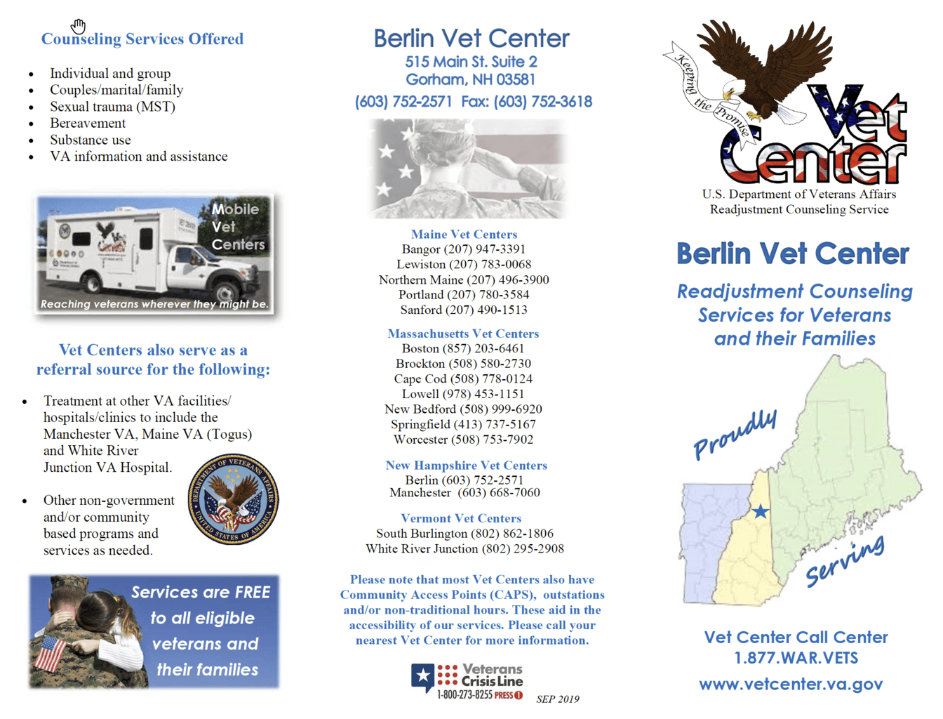 vet center Berlin NH